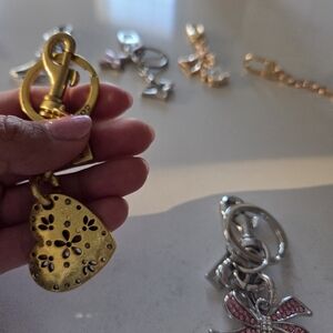 Gold Heart Keychain